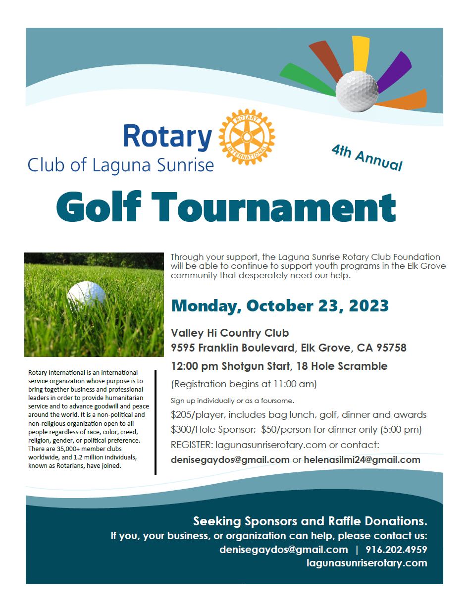 7th Annual Flatonia Rotary Golf Tournament