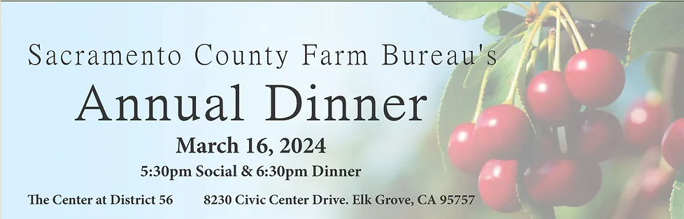 Farm Bureau Dinner Graphic